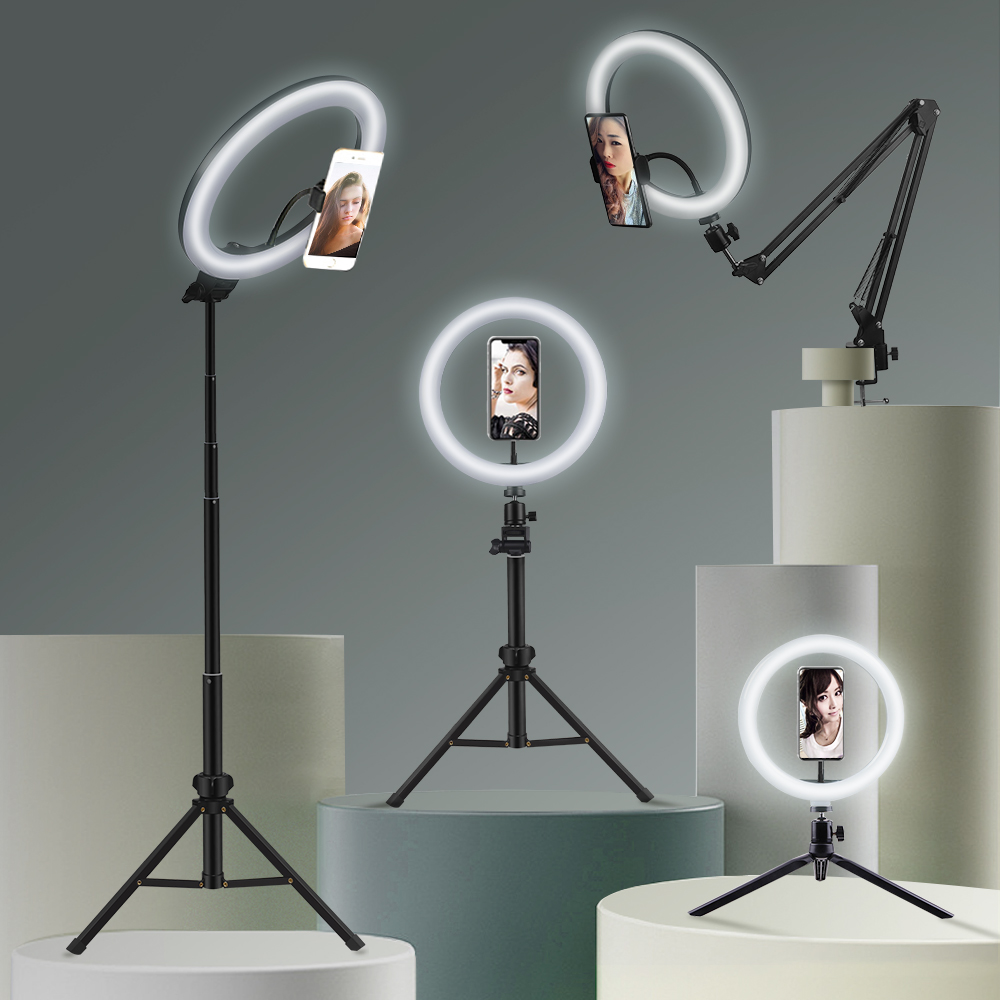 Photography Lighting Description - 유튜브 촬영 브이로그 셀카 원형 포토