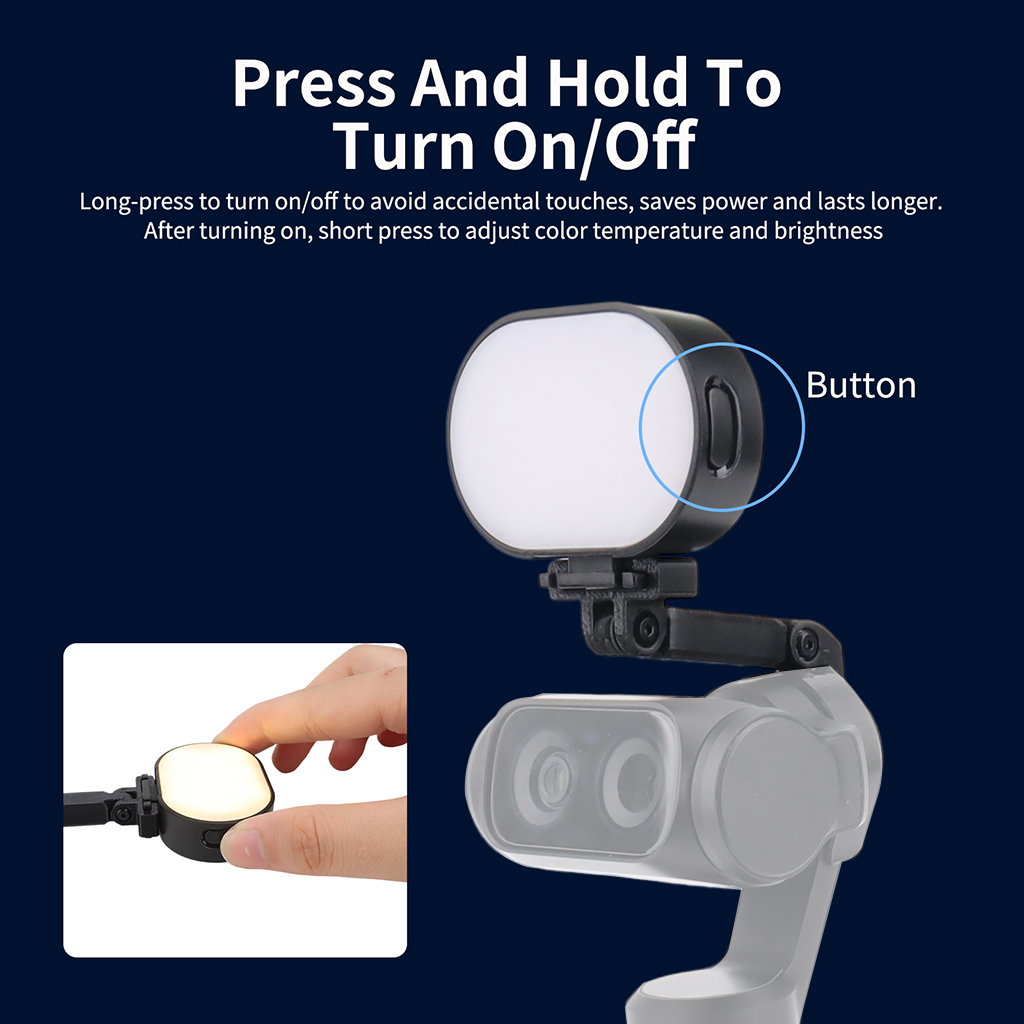 Photography Lighting Kit Portable - Insta360 Luna Ultra용 휴대용 짐벌 필라이트,