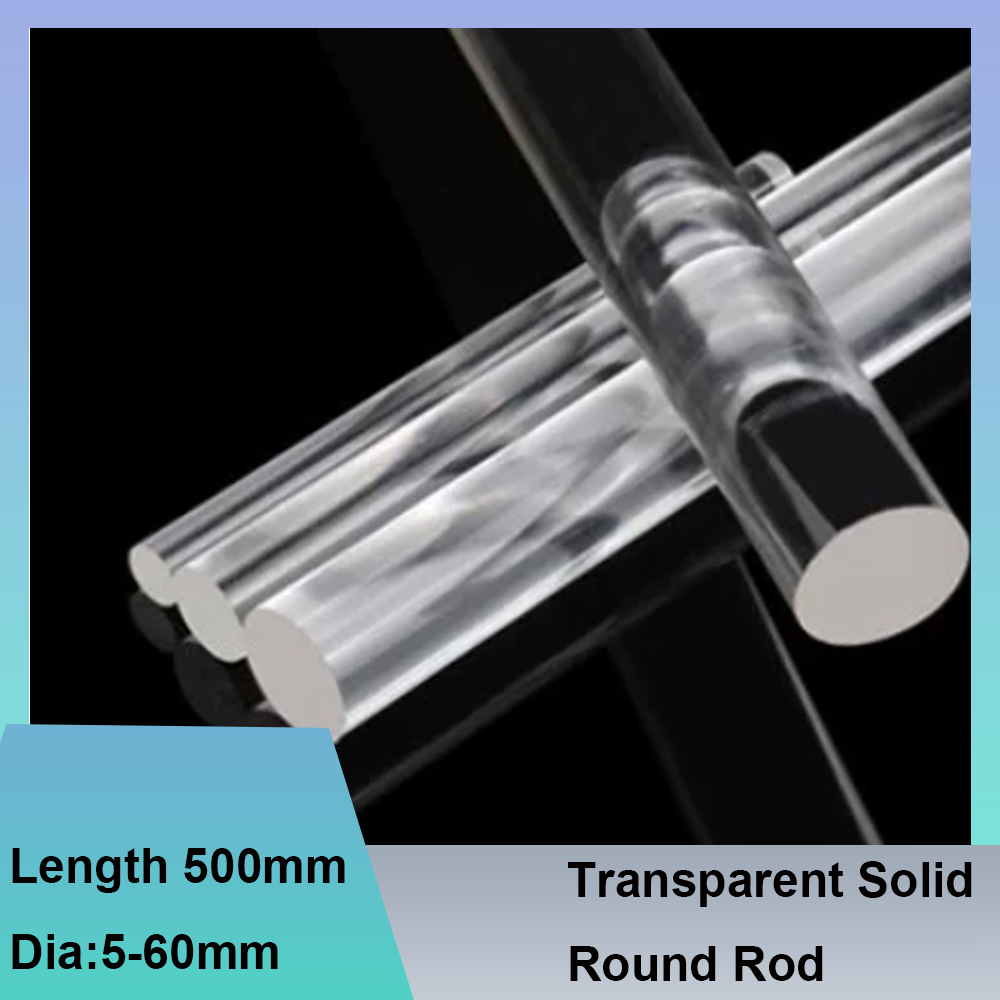 Photography Lighting Guides - 길이 500mm 투명한 고체 라이트 가이드