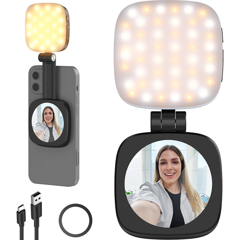 Photography Lighting Brands - 2 in 1 접이식 마그네틱 휴대폰