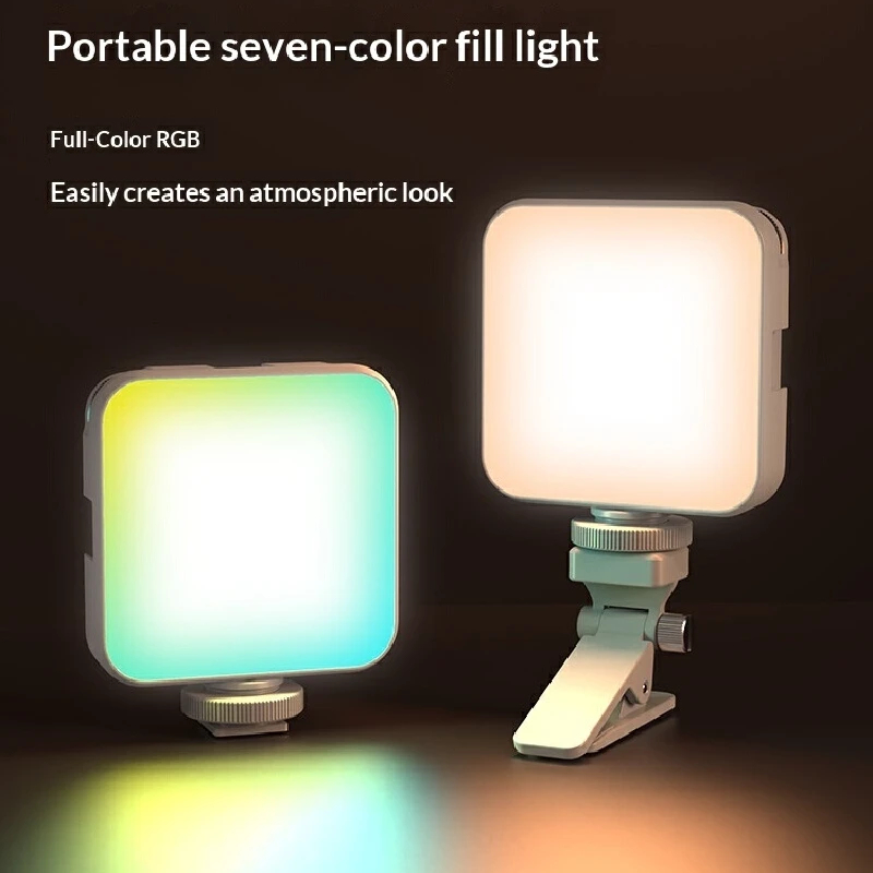Photography Lighting Brands - 휴대폰 삼각대, RGB 셀카 조명, 7가지