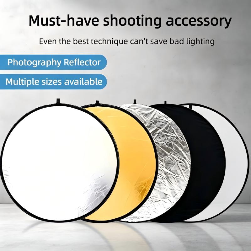 Photography Lighting Kit Portable - 사진용 반사판 2 in 1 조명