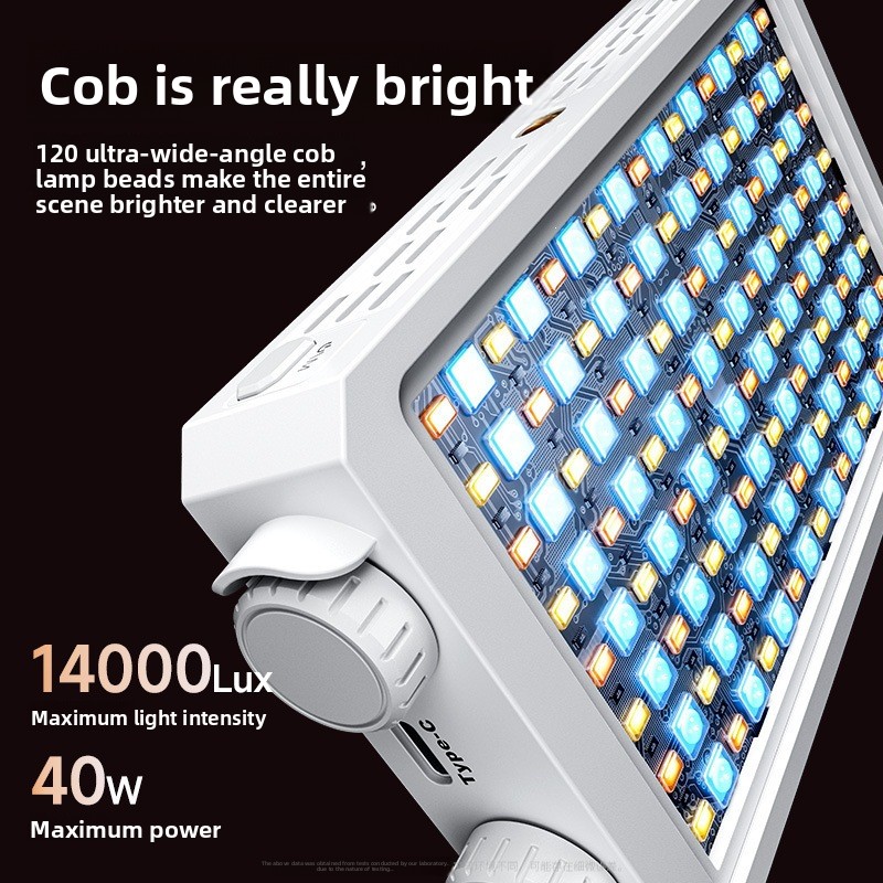 40W 고출력 포켓형 휴대용 라이브 뷰티 야외 촬영 조 - Photography Mobile Lighting 리뷰 및 가격