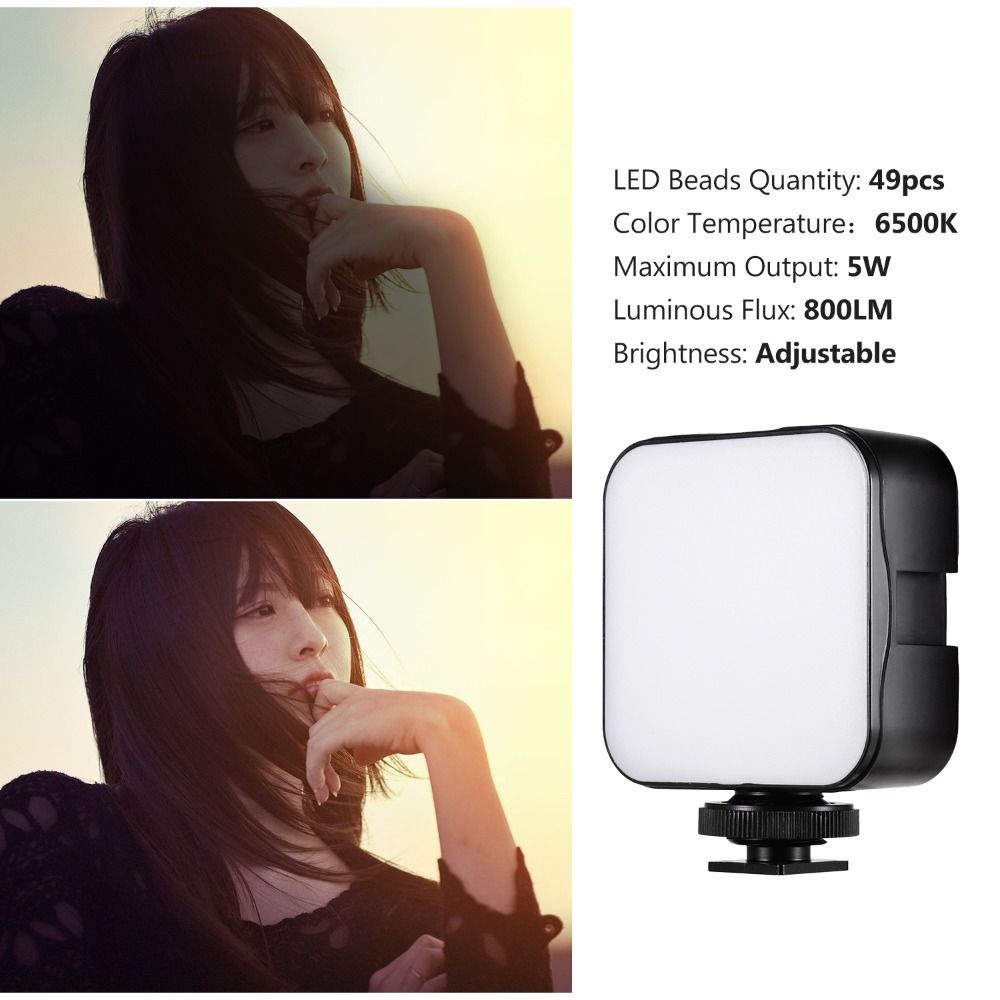 휴대용 사진 핫슈 마운트 어댑터 6500K 필인 램프  - Photography Lighting Brands 리뷰 및 가격