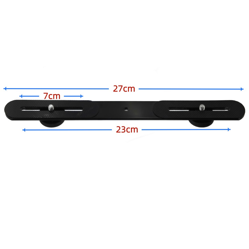 듀얼 플래시 브래킷 1/4'' 나사형 핫슈 마운트 홀더 - Photography Lighting Description 리뷰 및 가격