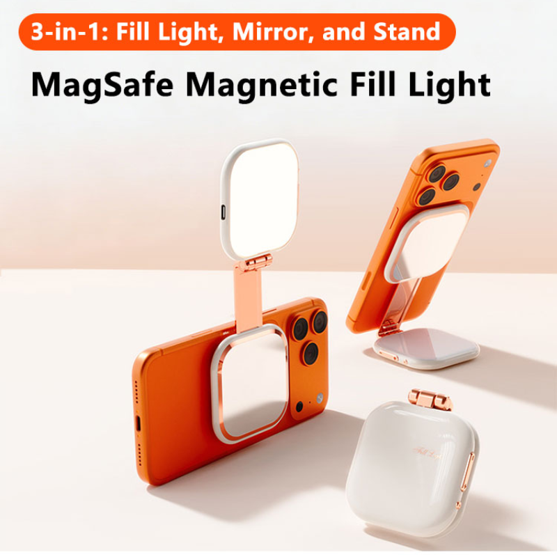 3 in 1 마그네틱 셀카 링 라이트 (미러 LED 접 - Photography Mobile Lighting 리뷰 및 가격