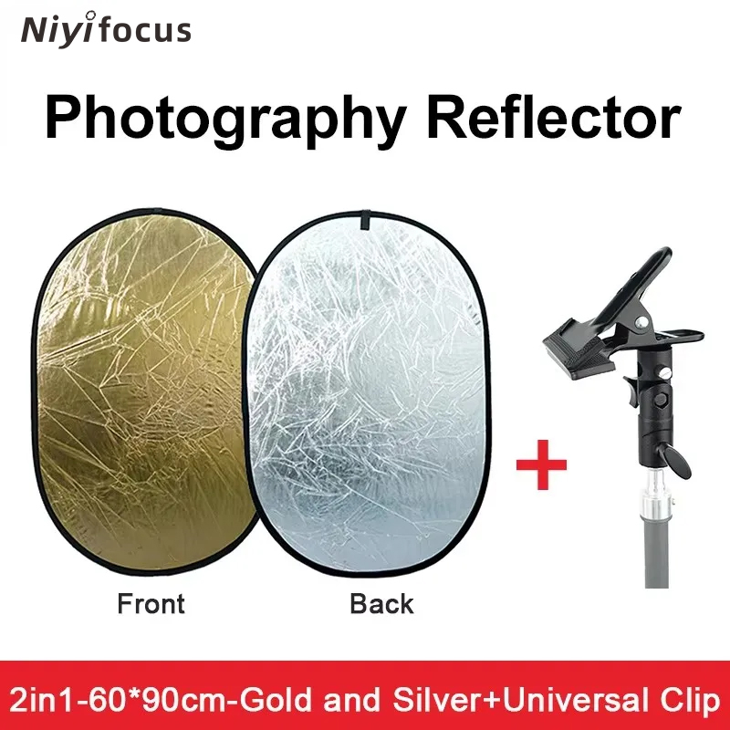 2in1 원형 휴대용 반사판 30cm 60cm 80cm - Photography Lighting Handheld 리뷰 및 가격