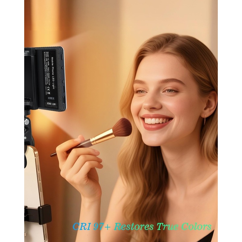 LED 휴대용 클립형 셀카 조명; 화상 회의 조명, 3 - Photography Lighting Description 리뷰 및 가격