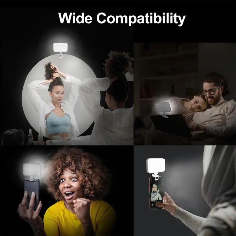 아이폰 아이패드 휴대폰 노트북 클립 플래시 필 비디오  - Photography Mobile Lighting 리뷰 및 가격