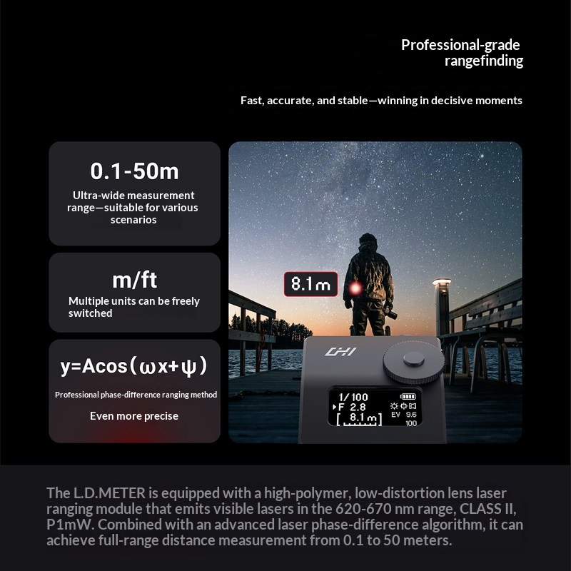 CHI 최고급 조도계 0-150m 레이저 거리 측정기, - Photography Lighting Meter 리뷰 및 가격