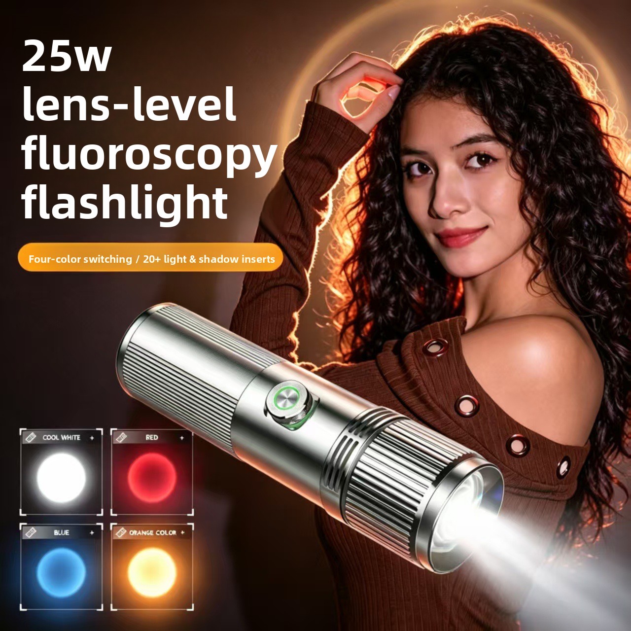 25W 사진용 플래시라이트, 윤곽 조명, 헤어 대비 조 - Photography Lighting Brands 리뷰 및 가격