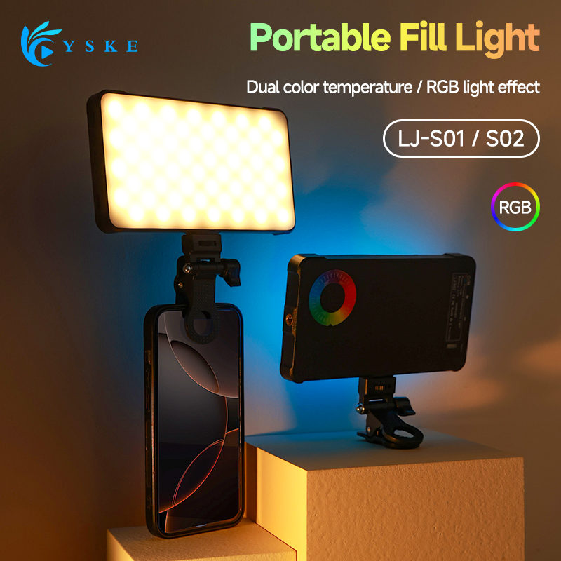 RGB LED 비디오 조명 필 스트레이트 포켓 사진 조 - Photography Lighting Description 리뷰 및 가격