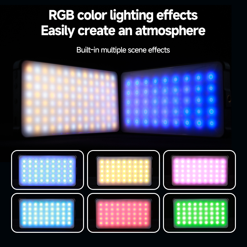 RGB LED 비디오 조명 필 스트레이트 포켓 사진 조 - Photography Lighting Description 리뷰 및 가격