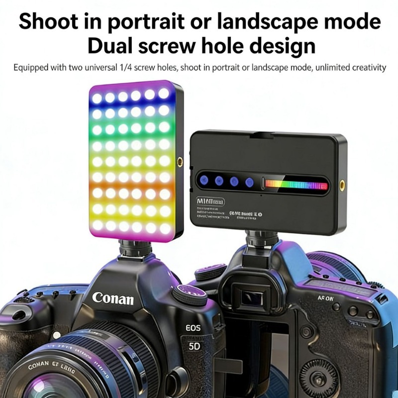 휴대용 사진 촬영 포켓 조명 풀컬러 LED 휴대폰 셀카 - Photography Mobile Lighting 리뷰 및 가격