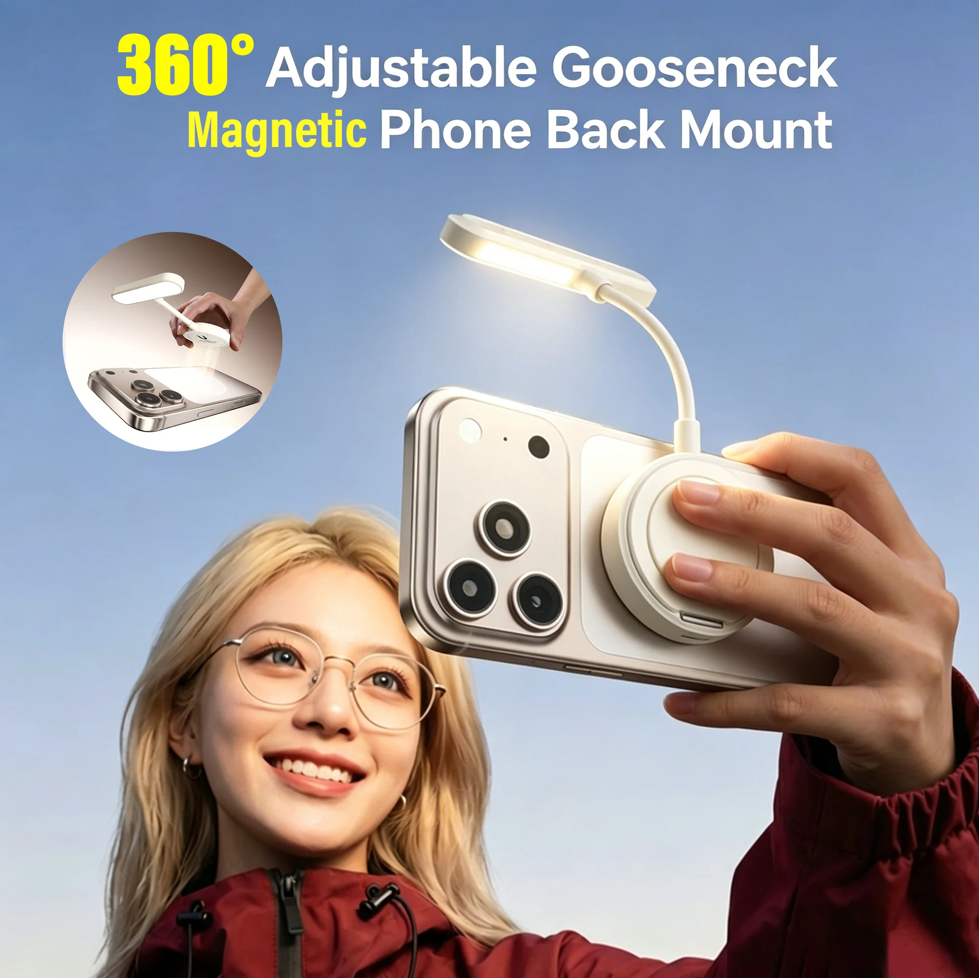 2026년형 자석 부착식 휴대용 스마트폰 보조 조명,  - Photography Mobile Lighting 리뷰 및 가격