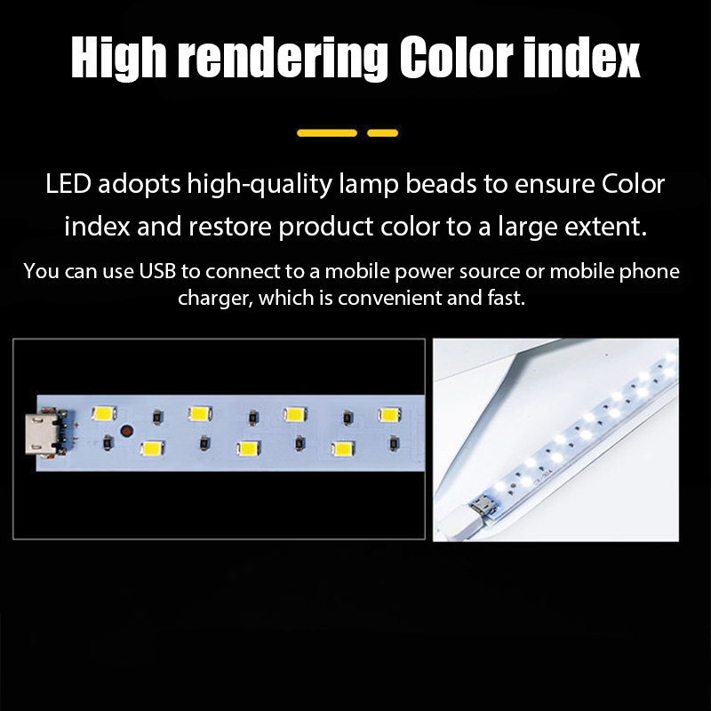 20cm 휴대용 포토박스 사진 촬영 접이식 LED 조명 - Photography Lighting Description 리뷰 및 가격