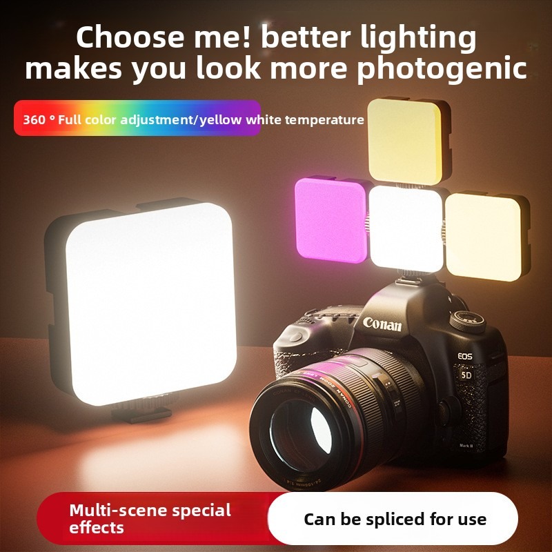 RGB 포켓 라이트 야외 촬영 보조광 라이브 스트리밍  - Photography Lighting Game 리뷰 및 가격
