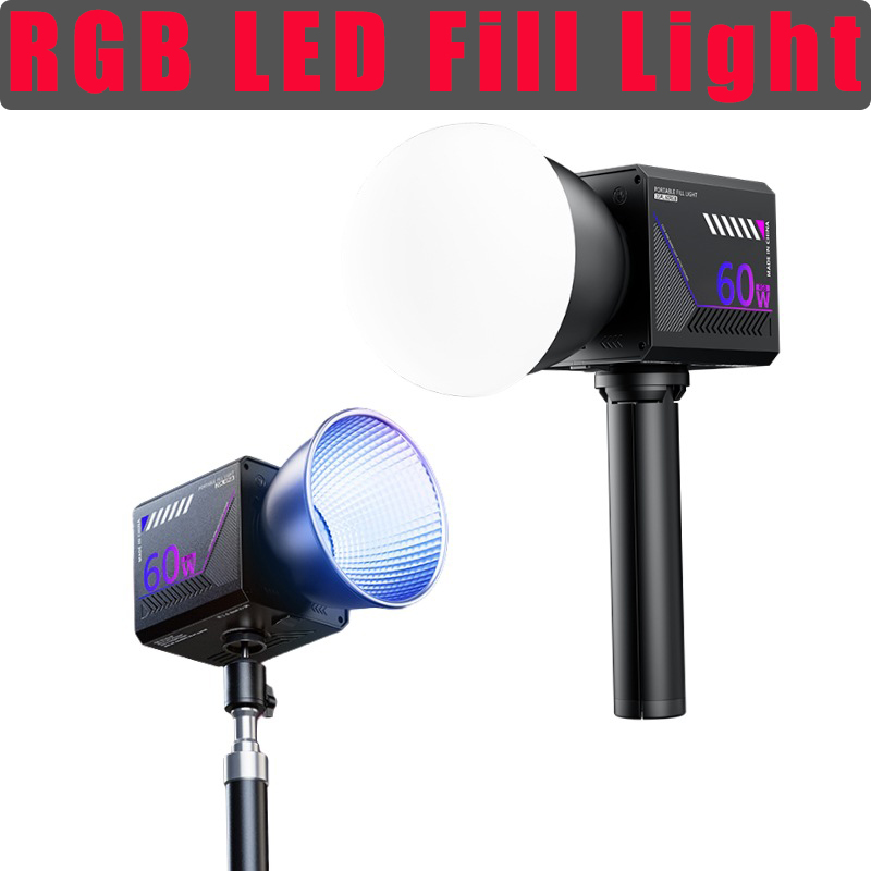 60W RGB 비디오 라이트 휴대용 LED 사진 스튜디 - Photography Lighting Handheld 리뷰 및 가격